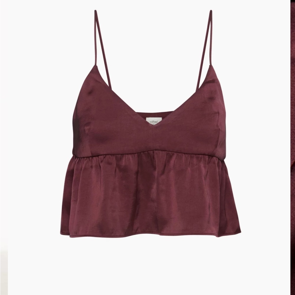Wilfred Lover Satin Camisole, size small, never worn